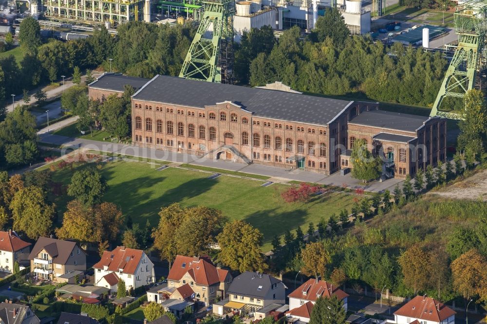 Gladbeck from above - Club Machinery Zweckel in Gladbeck in the Ruhr area in North Rhine-Westphalia