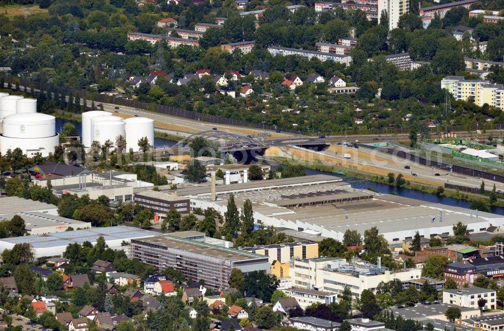 Berlin OT Rudow from above - View of the Bridge Massante in the district of Rudow in Berlin