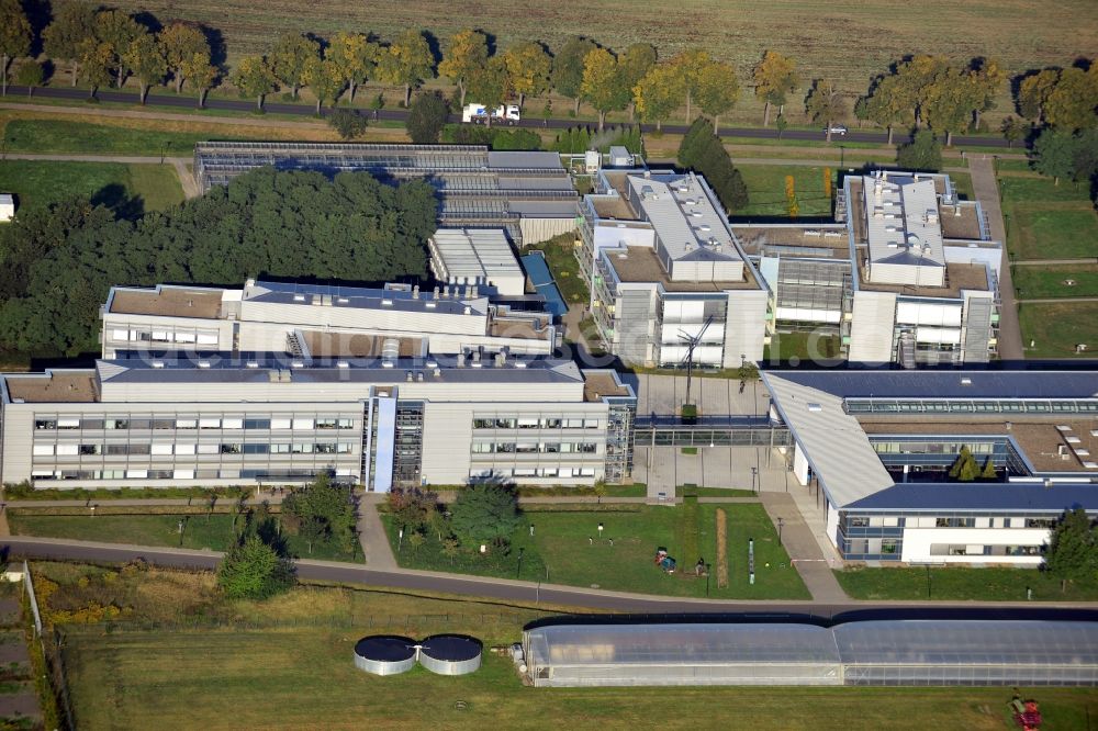 Aerial image Potsdam - View of Max Planck Institutes in Potsdam in Brandenburg