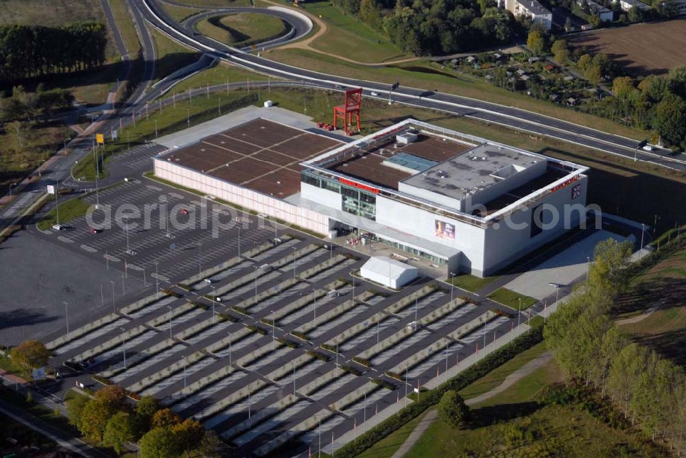 Eschborn from above - Blick auf das größte Einrichtungshaus Mann Mobilia im Raum Frankfurt am Main in der Elly-Beinhorn-Str. 3, 65760 Eschborn - Tel.: 06196-7743-400 - Fax: 06196 -7743-499 - Öffnungszeiten: Mo - Fr: 10.00 bis 19.00 Uhr Sa: 10.00 bis 20.00 Uhr - Email: mann-mobilia-eschborn@mann-mobilia.de