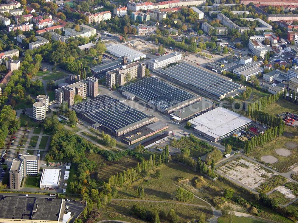 Aerial image Potsdam - 05.10.2004 Möbelhof Potsdam. Möbelhof 9, 14478 Potsdam. 200 Meter von Möbel Boss entfernt.