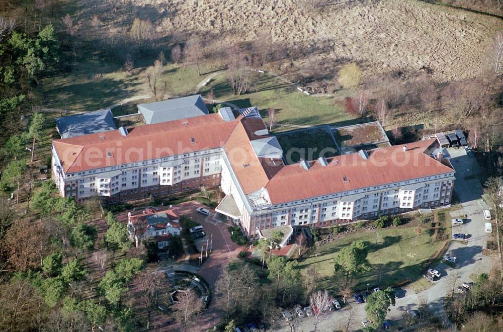 Hoppegarten / Brandenburg from the bird's eye view: 