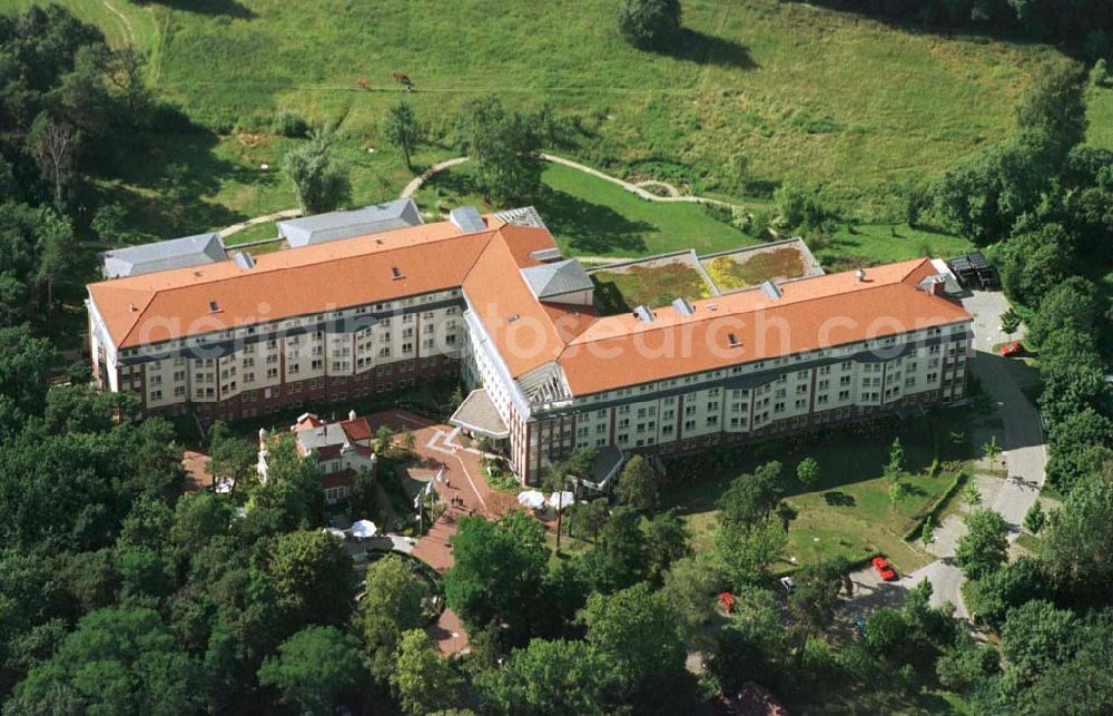 Hoppegarten / Kreis Neuenhagen / Brandenburg from the bird's eye view: Median-Klinik in Hoppegarten / Brandenburg