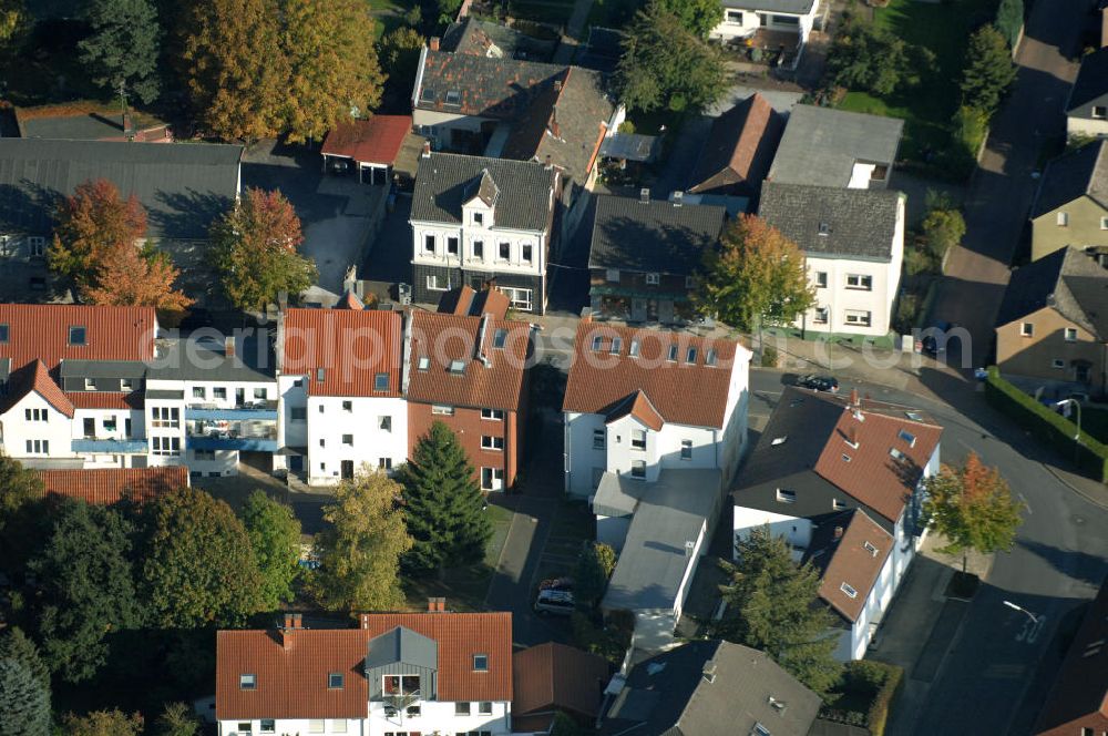 Kamen from the bird's eye view: Mehrfamilien-Wohnhäuser an der Mittelstrasse 2a und 4 in 59174 Kamen - ein Projekt der Unternehmensgruppe Markus Gerold.