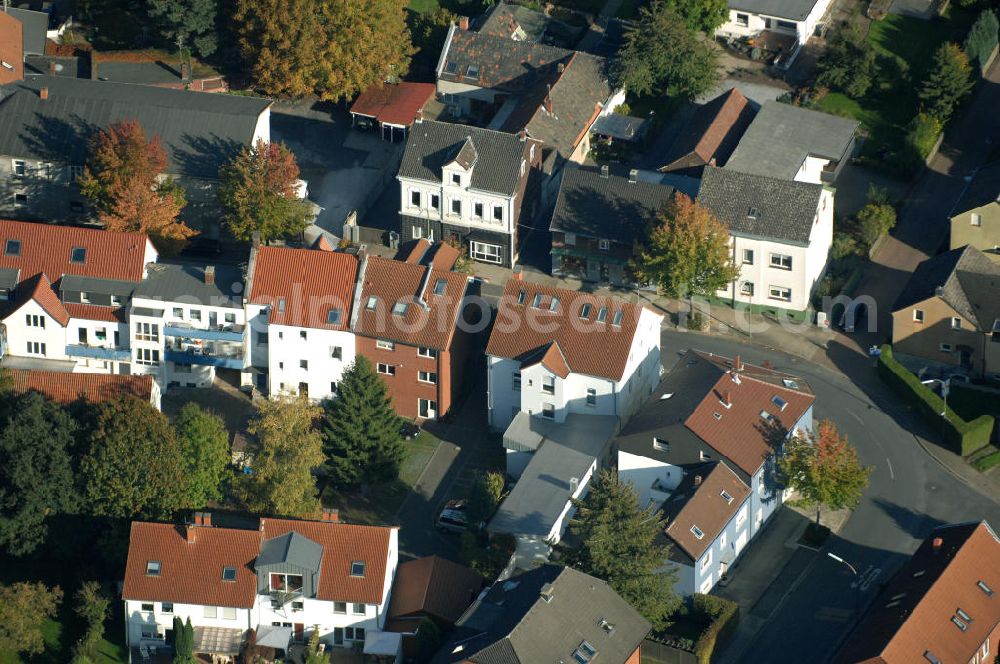 Aerial image Kamen - Mehrfamilien-Wohnhäuser an der Mittelstrasse 2a und 4 in 59174 Kamen - ein Projekt der Unternehmensgruppe Markus Gerold.