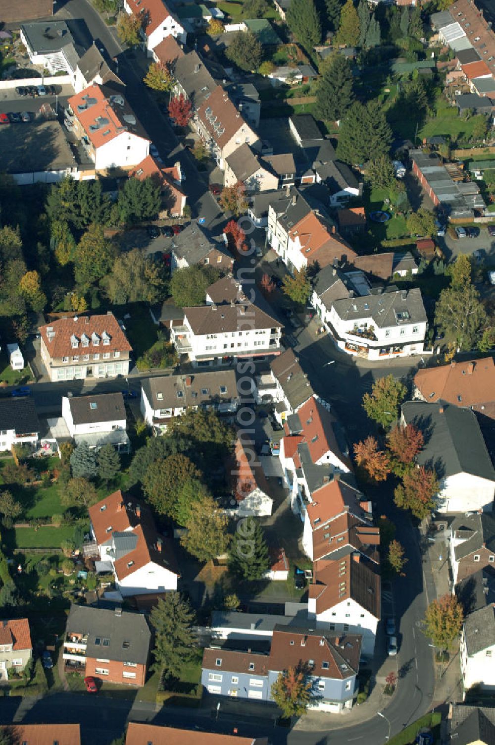 Kamen from above - Mehrfamilien-Wohnhäuser an der Mittelstrasse 2a und 4 in 59174 Kamen - ein Projekt der Unternehmensgruppe Markus Gerold.