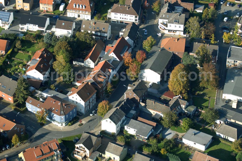 Aerial photograph Kamen - Mehrfamilien-Wohnhäuser an der Mittelstrasse 2a und 4 in 59174 Kamen - ein Projekt der Unternehmensgruppe Markus Gerold.