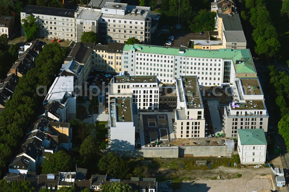 Aerial photograph Bonn - Multi-family residential complex on Poppelsdorfer Allee - Prinz-Albert-Strasse - Heinrich-von-Kleist-Strasse - Bonner Talweg in the Suedstadt district of Bonn in the state of North Rhine-Westphalia, Germany