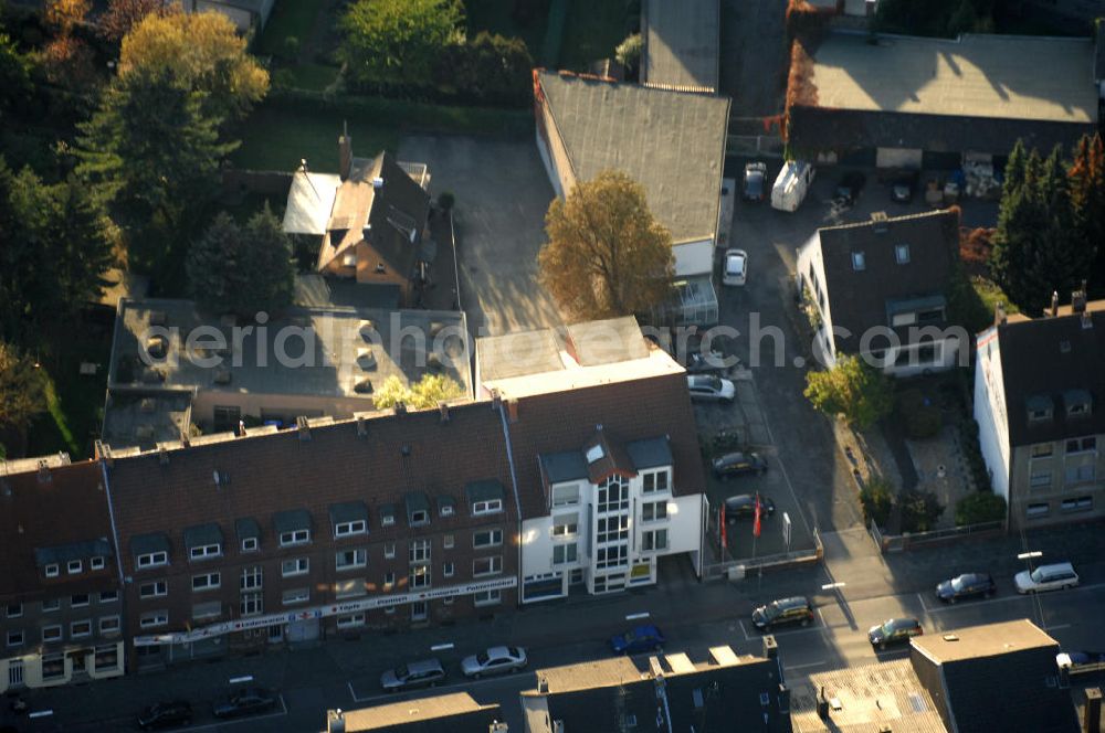 Hamm from the bird's eye view: Mehrfamilienwohnhaus an der Werler Strasse 28 in 59065 Hamm - ein Projekt der Unternehmensgruppe Markus Gerold.