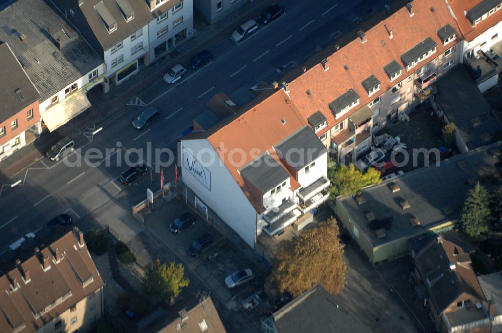 Hamm from the bird's eye view: Mehrfamilienwohnhaus an der Werler Strasse 28 in 59065 Hamm - ein Projekt der Unternehmensgruppe Markus Gerold.