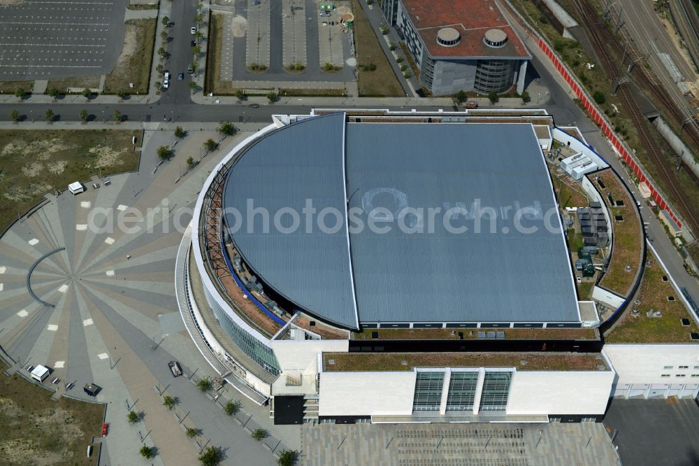 Berlin from above - Mercedes-Benz Arena - formerly O2 Arena in Berlin - Friedrichshain