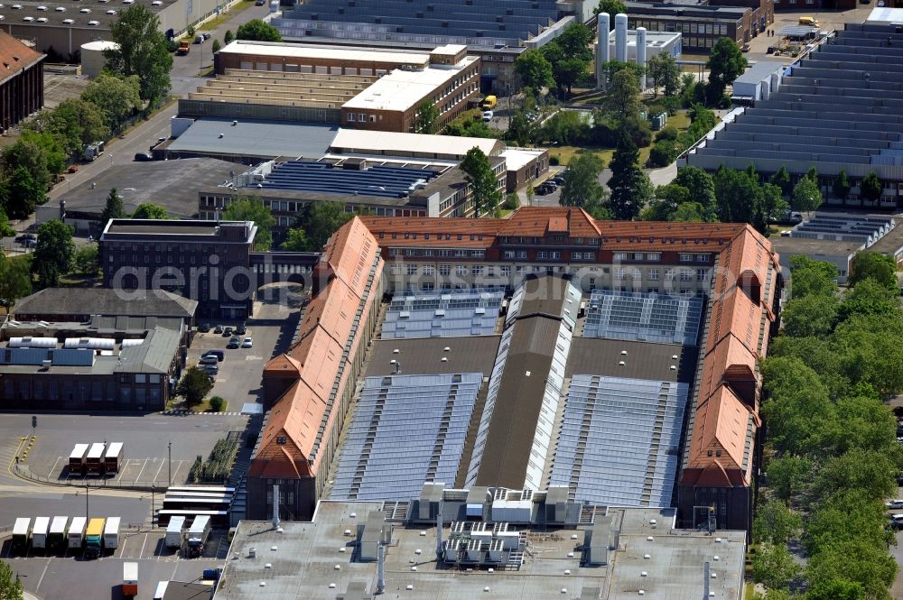 Berlin from the bird's eye view: Building on the area of the Mercedes-Benz plant in the district Marienfelde of Berlin