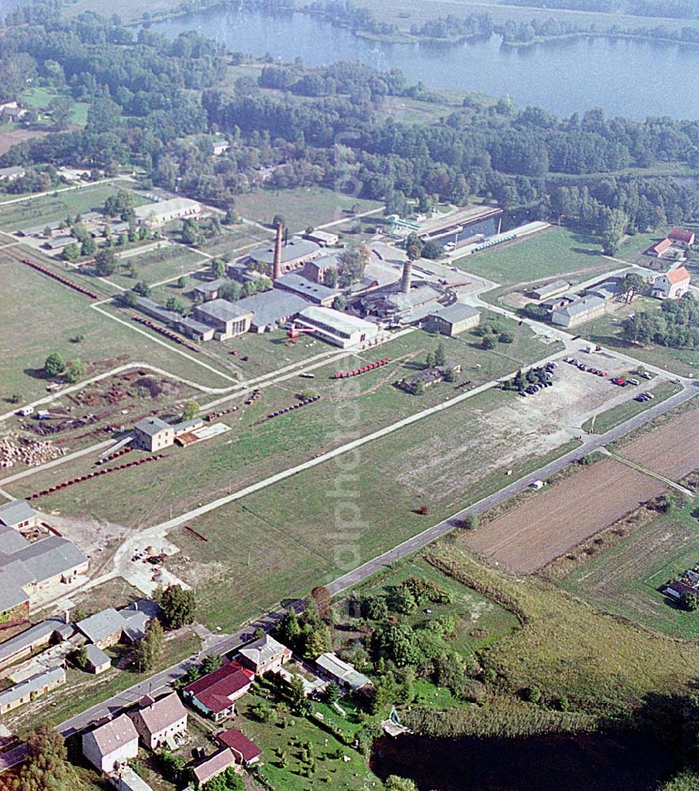 Aerial image Mildenberg / Brandenburg - Mildenberg / Brandenburg Blick auf Ziegeleipark Gesellschaft für Museum und Touristik Mildenberg mbH Ziegelei 10 16775 Mildenberg info@ziegeleipark.de Tel: 03307/310410 Fax: 03307/310411