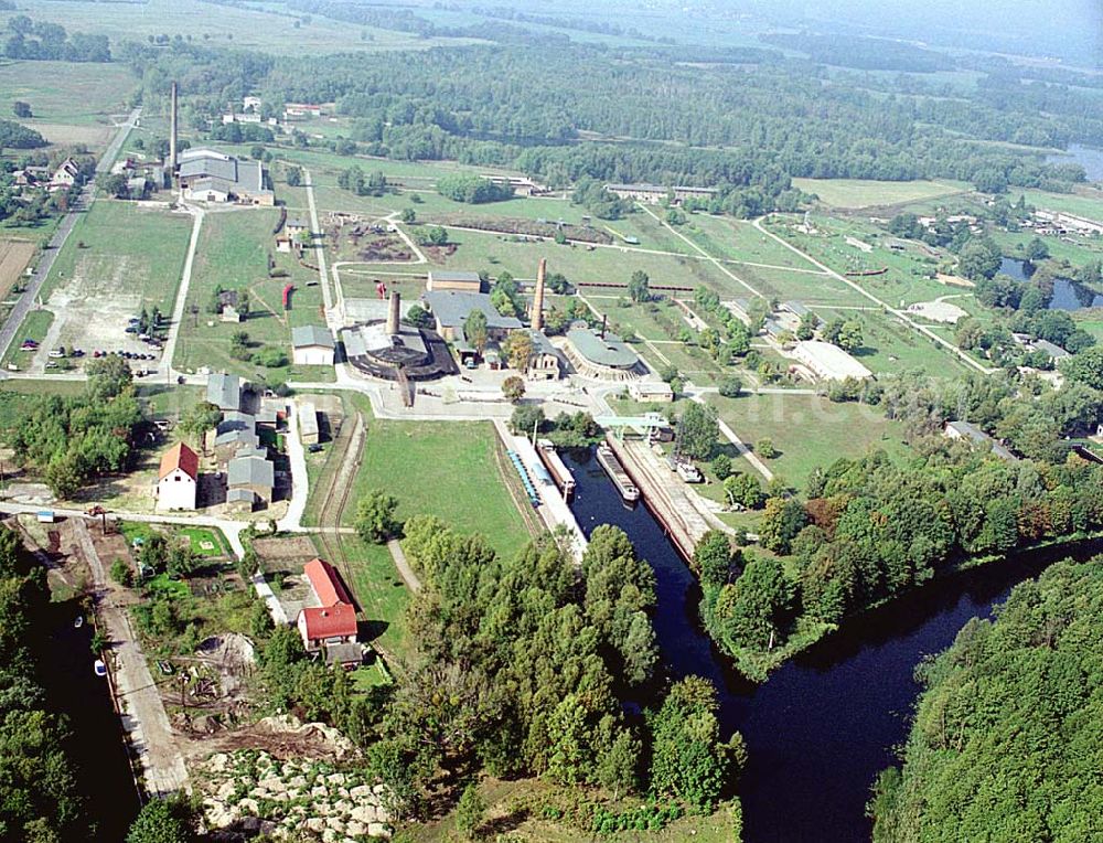 Mildenberg / Brandenburg from above - Mildenberg / Brandenburg Blick auf Ziegeleipark Gesellschaft für Museum und Touristik Mildenberg mbH Ziegelei 10 16775 Mildenberg info@ziegeleipark.de Tel: 03307/310410 Fax: 03307/310411