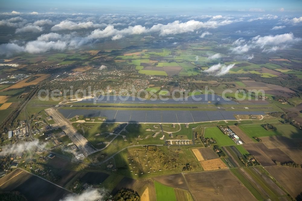 Aerial image Emstek - Former Military Airport Ahlhorn ETNA at Emstek in Lower Saxony