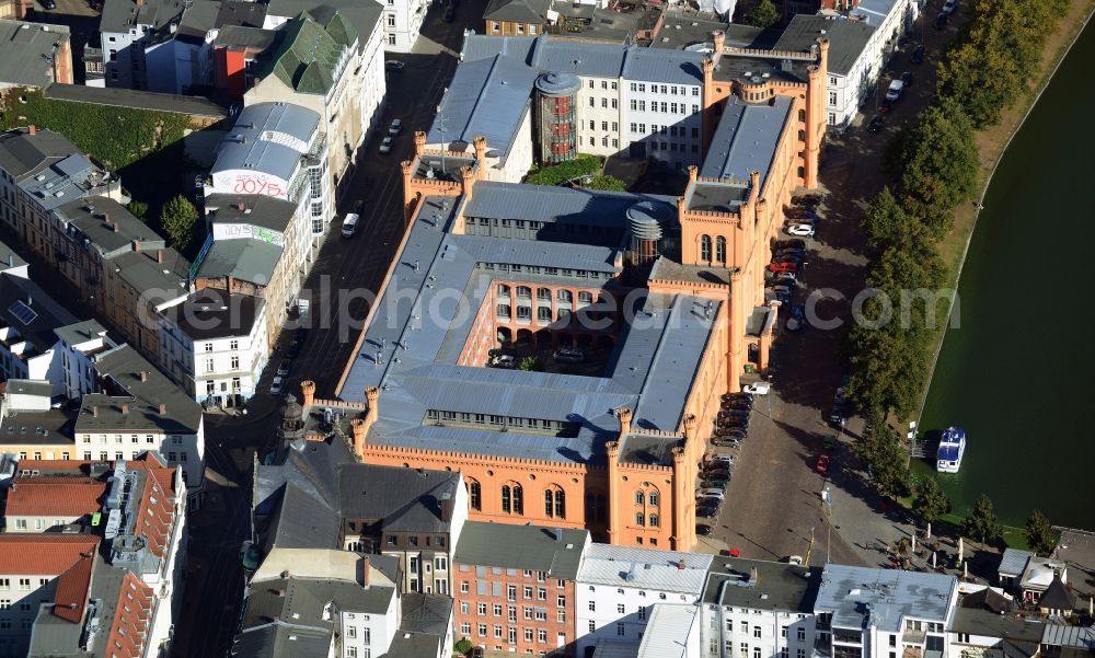 Schwerin from the bird's eye view: Ministry of Internal Affairs and Sport in Schwerin in Mecklenburg-Western Pomerania