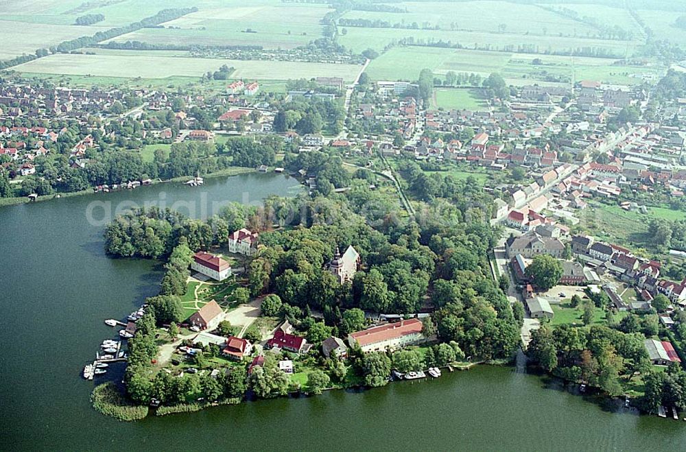 Aerial image Mirow / Mecklenburg Vorpommern - 