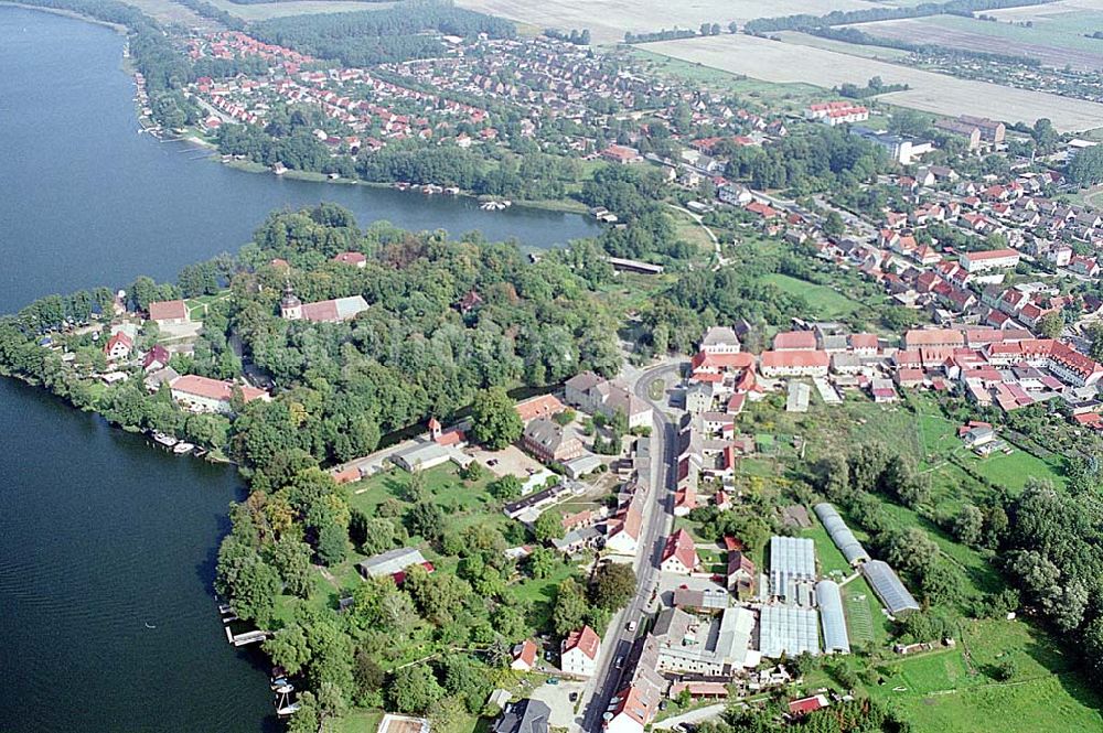 Aerial photograph Mirow / Mecklenburg Vorpommern - 