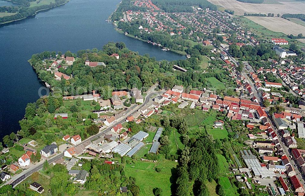 Mirow / Mecklenburg Vorpommern from above - 