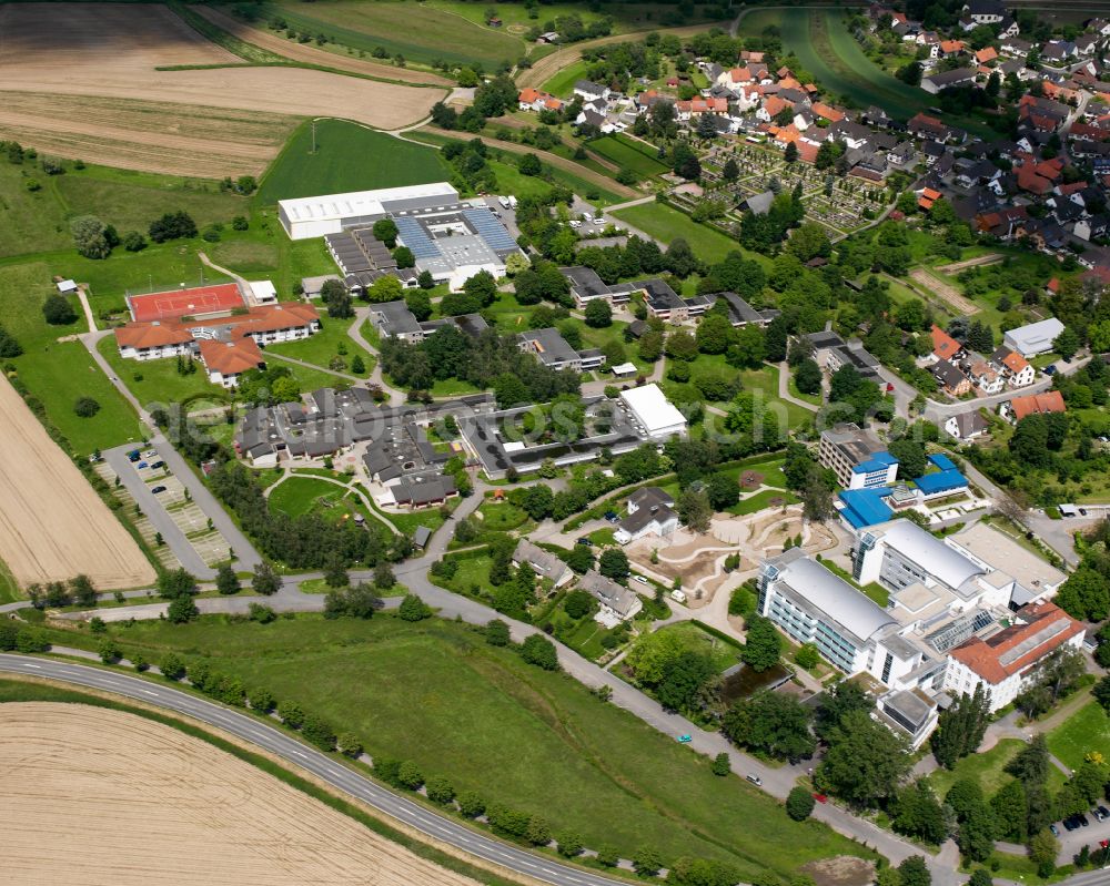 Aerial photograph Kehl - Mixing of residential and commercial settlements on street Anselm-Pflueger-Strasse in Kehl in the state Baden-Wuerttemberg, Germany