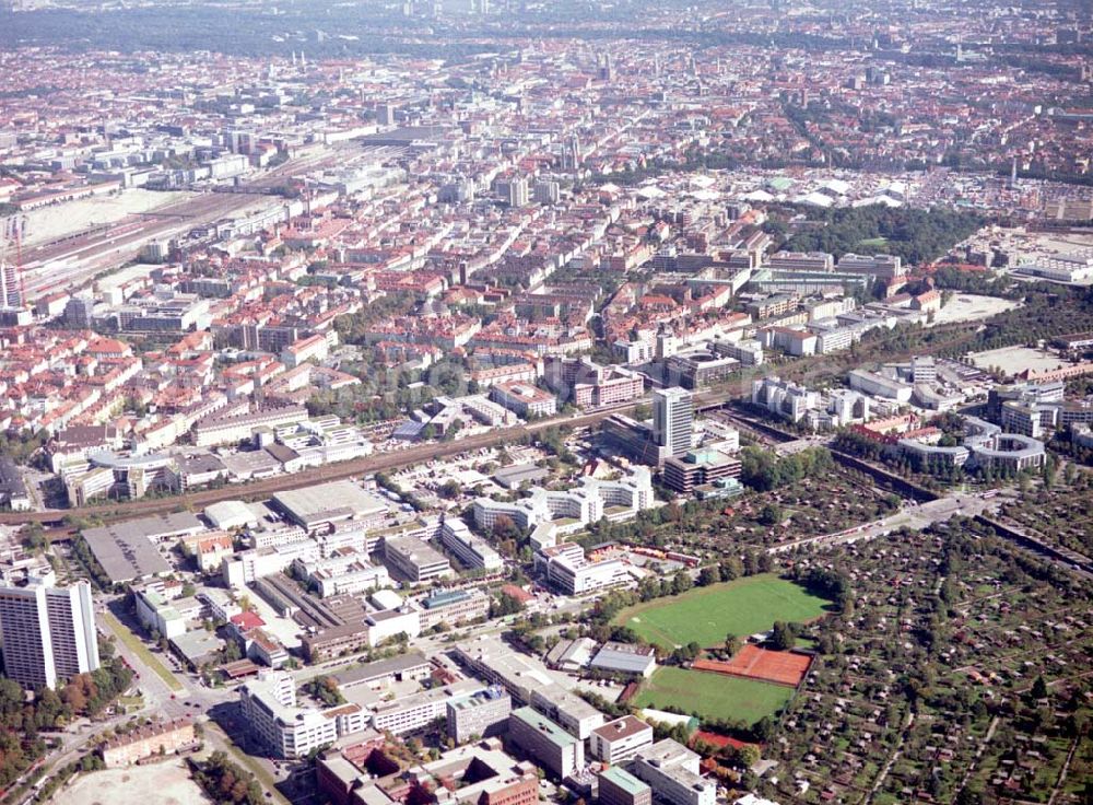 Aerial photograph München - 30.09.2002 80686 München Westendstraße 193/195