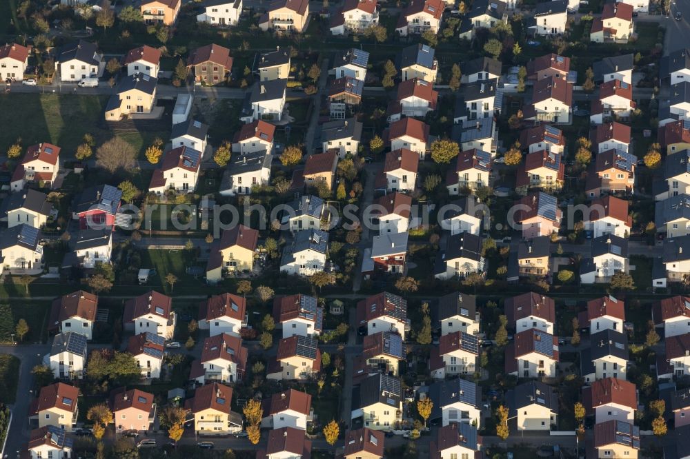 Aerial photograph Landshut - Modern residential estate in Landshut in Bavaria