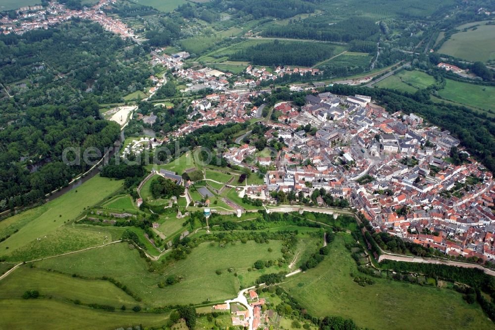 Montreuil sur Mer from the bird's eye view: Montreuil in the department Pas de Calais in France