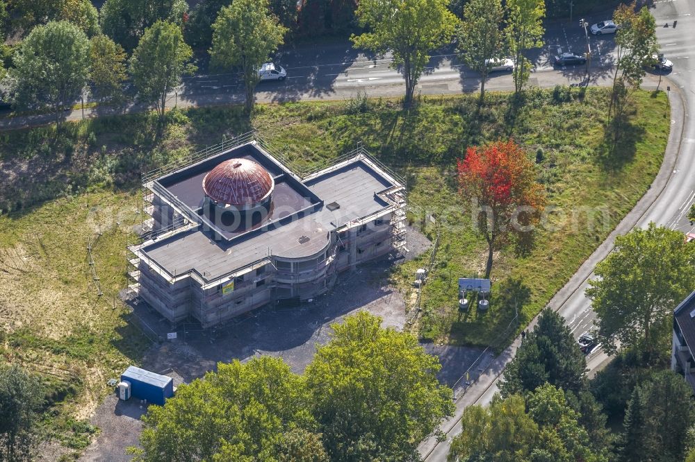 Aerial image Dortmund - New mosque in the district Hörde of the city Dortmund in the Ruhr in North Rhine-Westphalia