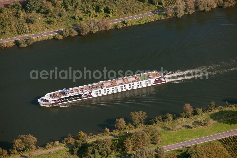 Aerial photograph Bremm - View of the town Bremm in the state of Rhineland-Palatinate