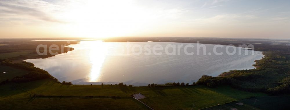 Aerial image Klink - View of the Mueritz in Klink in the state of Mecklenburg-West Pomerania