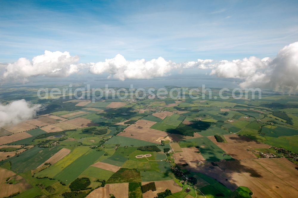 Aerial photograph Rechlin - View of the Mueritz in Rechlin in the state of Mecklenburg-West Pomerania