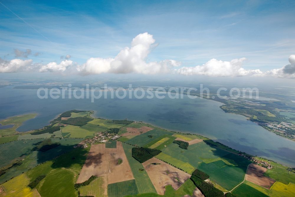 Aerial photograph Rechlin - View of the Mueritz in Rechlin in the state of Mecklenburg-West Pomerania