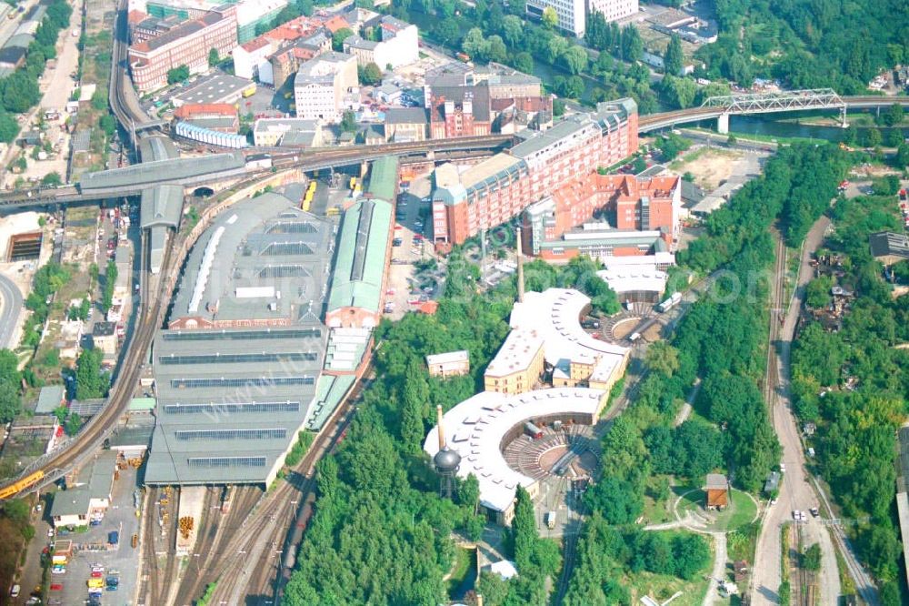 Aerial photograph Berlin / Kreuzberg - Museum für Verkehr und Technik in Berlin Kreuzberg.