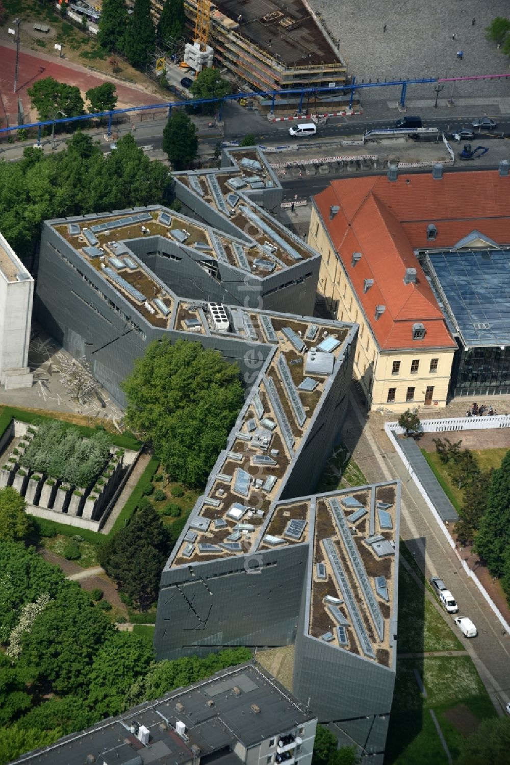 Berlin From The Bird's Eye View: Museum Building Ensemble Juedisches ...