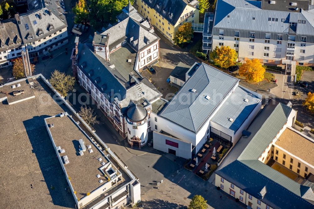 Siegen from the bird's eye view: Museum building ensemble in Siegen in the state North Rhine-Westphalia