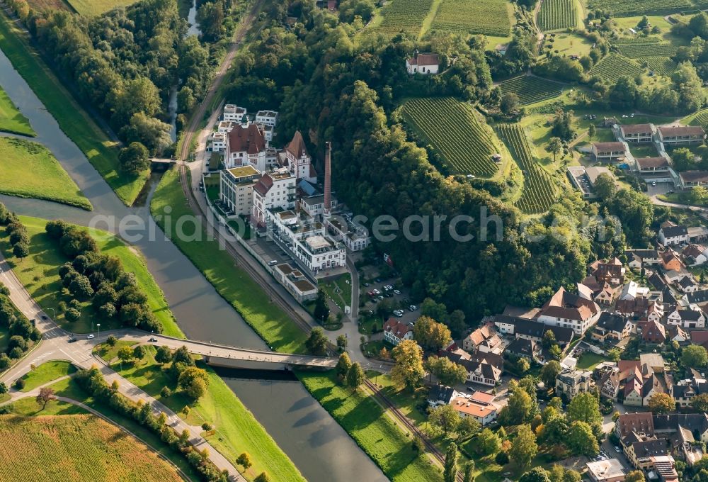 Riegel am Kaiserstuhl from the bird's eye view: Museum building ensemble Messmer Riegel in Riegel am Kaiserstuhl in the state Baden-Wuerttemberg, Germany