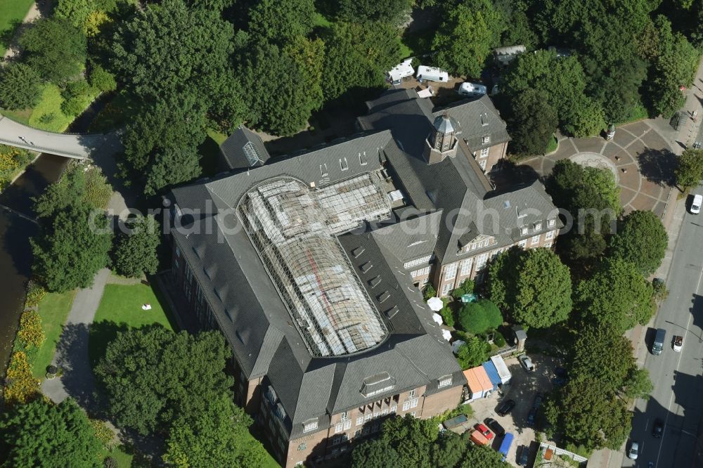 Hamburg from the bird's eye view: Museum building ensemble of the Museum for Hamburg History in Hamburg