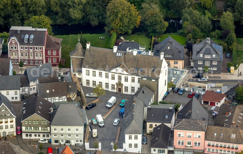 Aerial image Arnsberg - Museum building ensemble Sauerland-Museum in Arnsberg in the state North Rhine-Westphalia, Germany