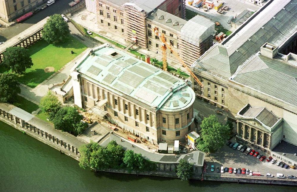 Aerial photograph Berlin - Museumsinsel in Berlin-Mitte.