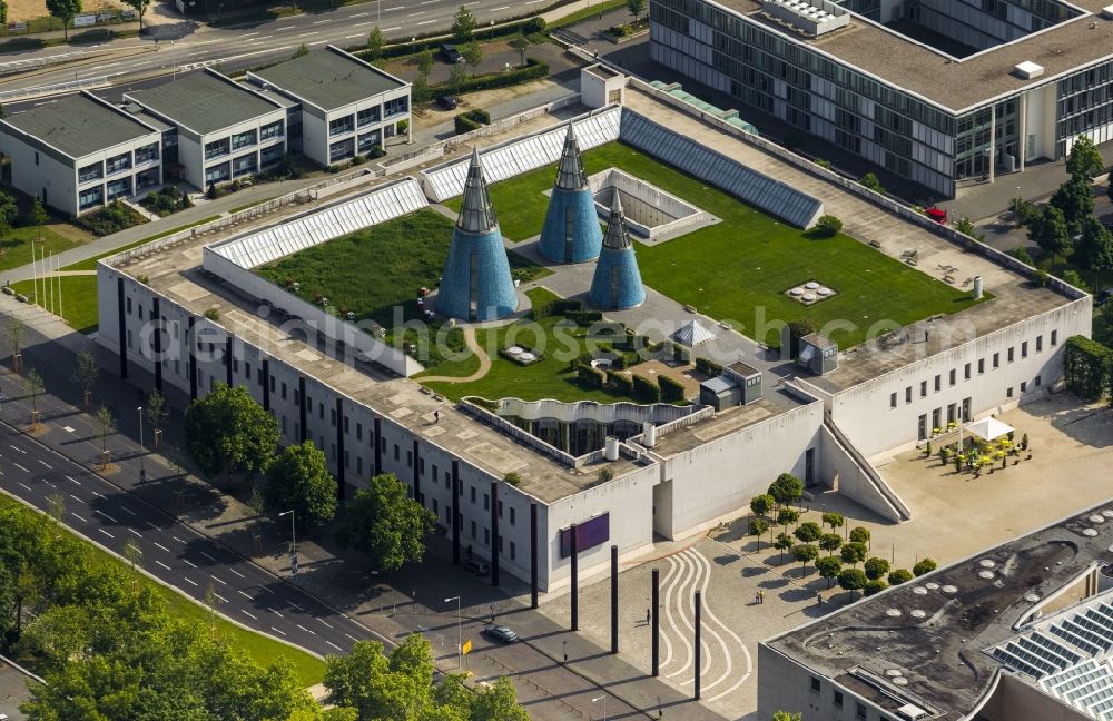 Aerial image Bonn - View of the Museum Mile with the Art and Exhibition Hall of the Federal Republic of Germany and the House of History in Bonn