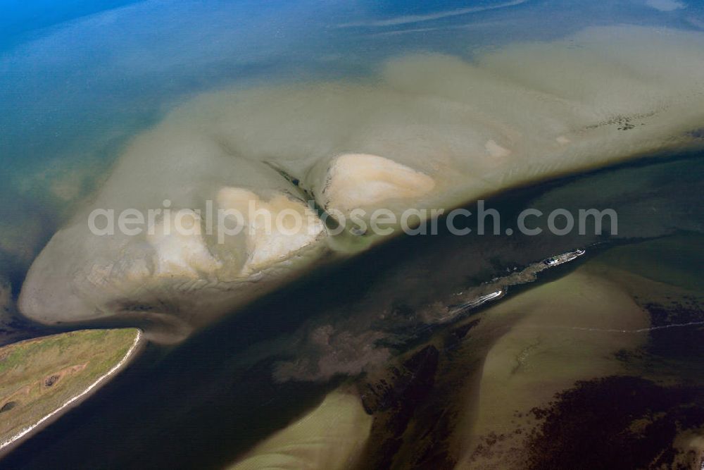 Aerial image Barhöft - The nature reserve and bird sanctuary Barhöfter gutter on the Baltic coast in Mecklenburg-Western Pomerania