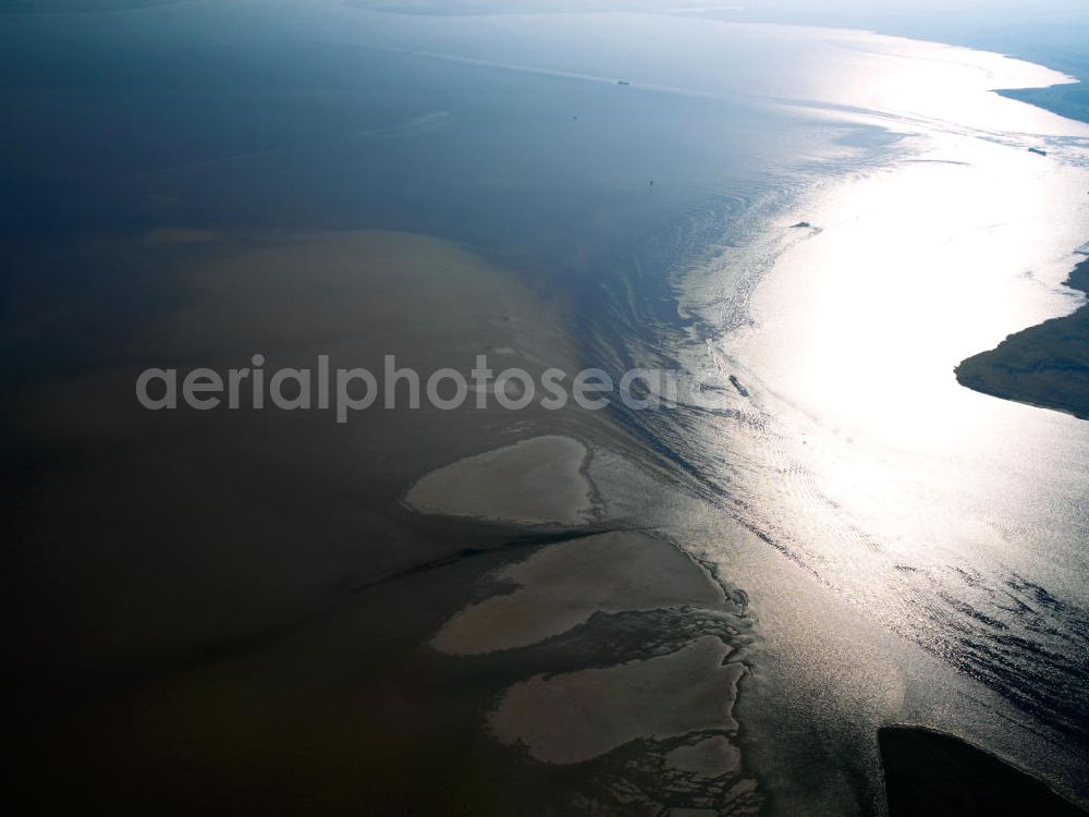 Barhöft from the bird's eye view: The nature reserve and bird sanctuary Barhöfter gutter on the Baltic coast in Mecklenburg-Western Pomerania