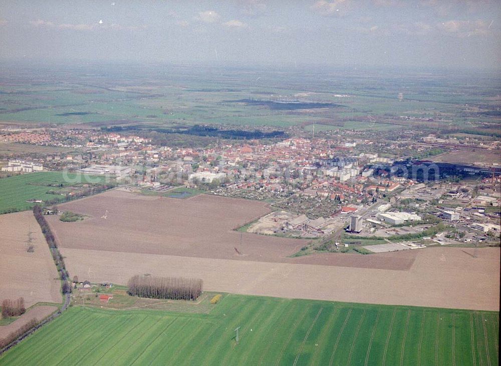 Aerial image Nauen / Brandenburg - Nauen / BRA.