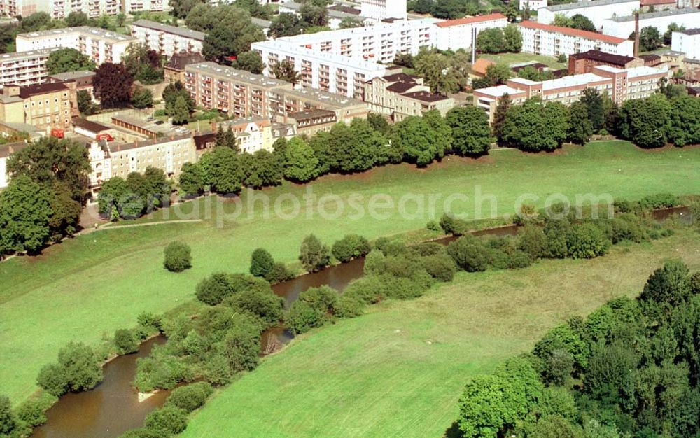 Aerial photograph Forst / BRB - Neißeverlauf in Forst