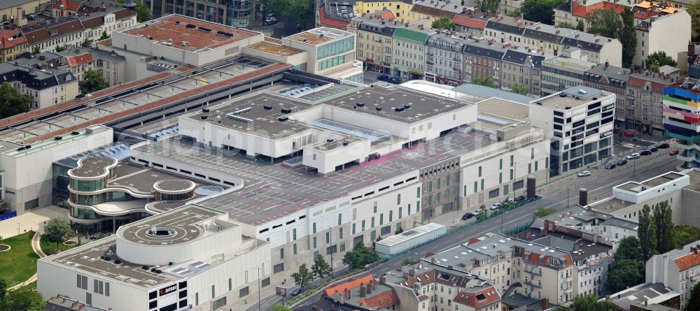 Aerial photograph Berlin - The shopping center Boulevard Berlin