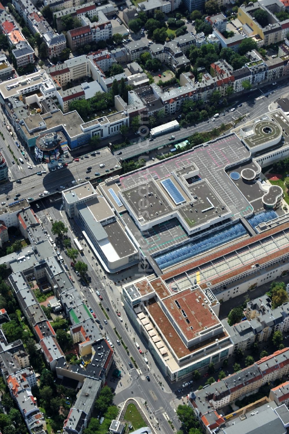 Berlin from above - The shopping center Boulevard Berlin