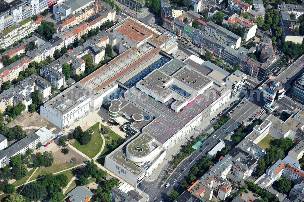 Berlin from above - The shopping center Boulevard Berlin