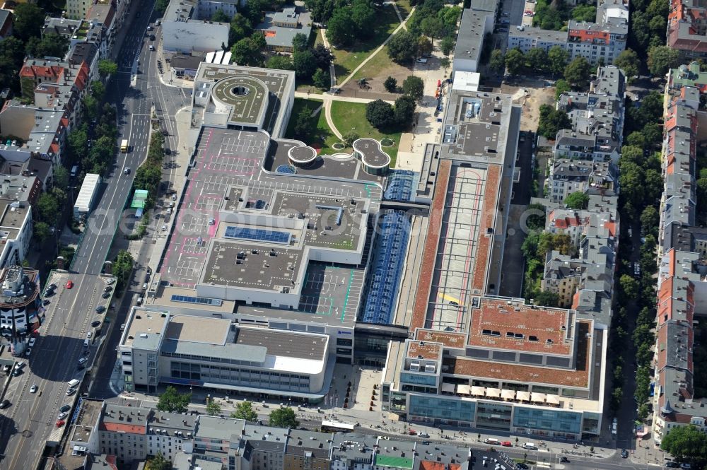 Berlin from above - The shopping center Boulevard Berlin