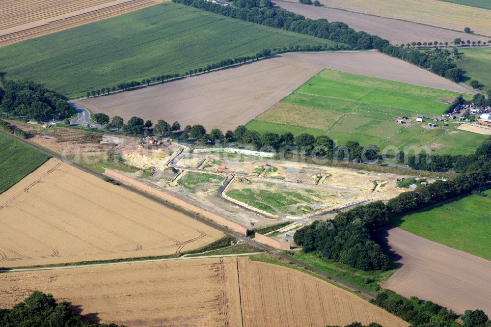 Stade from the bird's eye view: New construction site Heidesiedlung Riensfoerde in Stade in the state of Lower Saxony, Germany