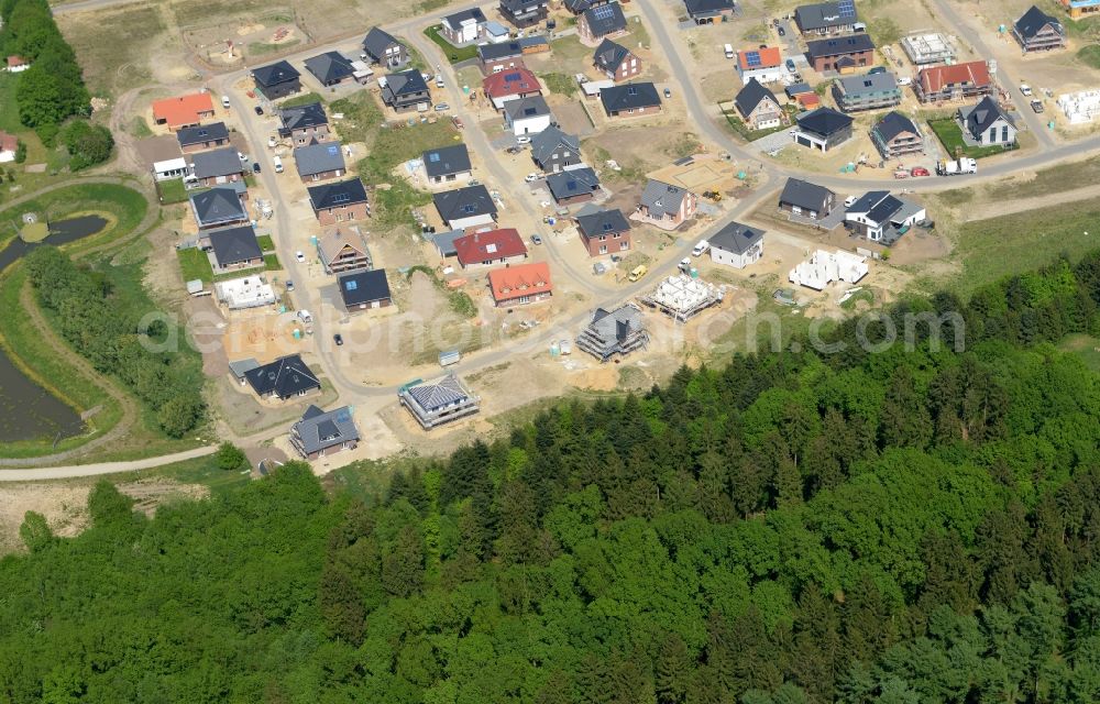 Stade from the bird's eye view: New construction site Heidesiedlung Riensfoerde in Stade in the state of Lower Saxony, Germany